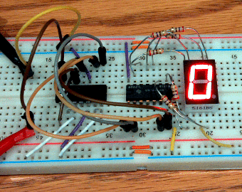 Digit counter using TTL Digit counter using TTL